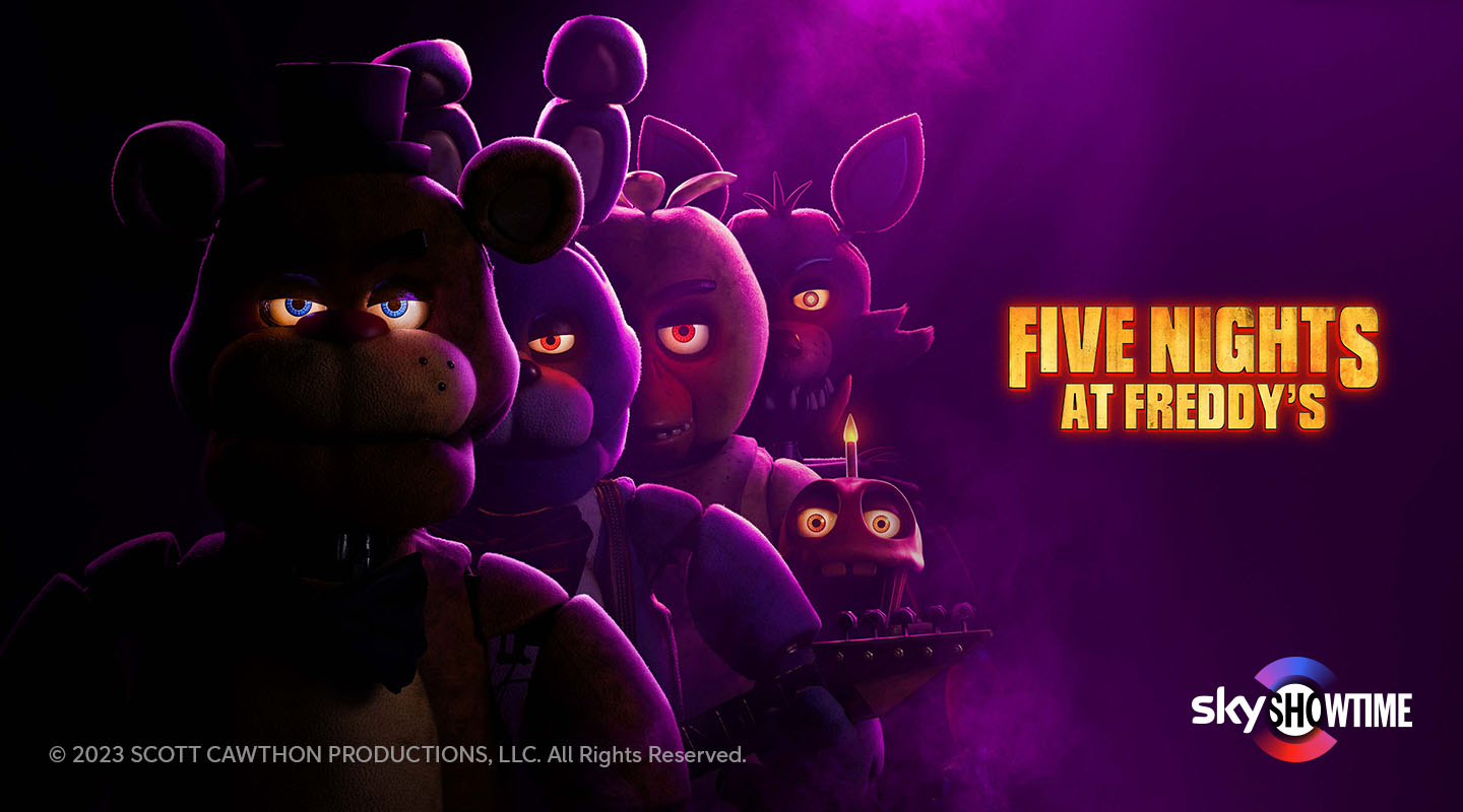 Five Nights at Freddy's SkyShowtime-suoratoistopalvelussa